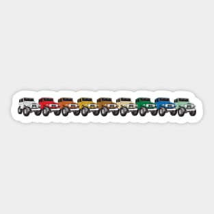 A Rainbow of Awesomeness (40 Series) Sticker